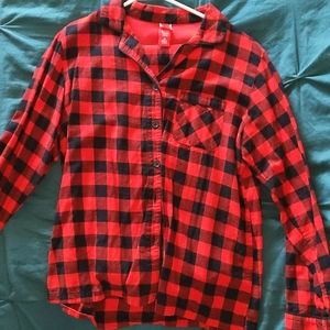 Matching Flannel PJ Set